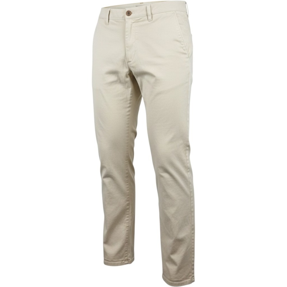 Bonobos Washed Chino Pants Slim Fit Cream Off White 31x32 Mens Hidden Zip Pocket